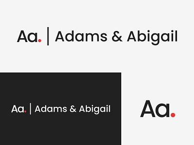 Adams & Abigail - Fashion Brand Logo - Daily Logo Challenge 7/50