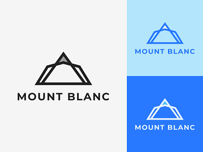 Mount Blanc - Mountain Ski Logo - Daily Logo Challenge 8/50 adobe adobe illustrator branding branding design branding identity brass peak dailylogo dailylogochallenge design graphicdesign illustration logo logotype minimalist mount blanc mountain ski negativespace snowdrop traverse typography