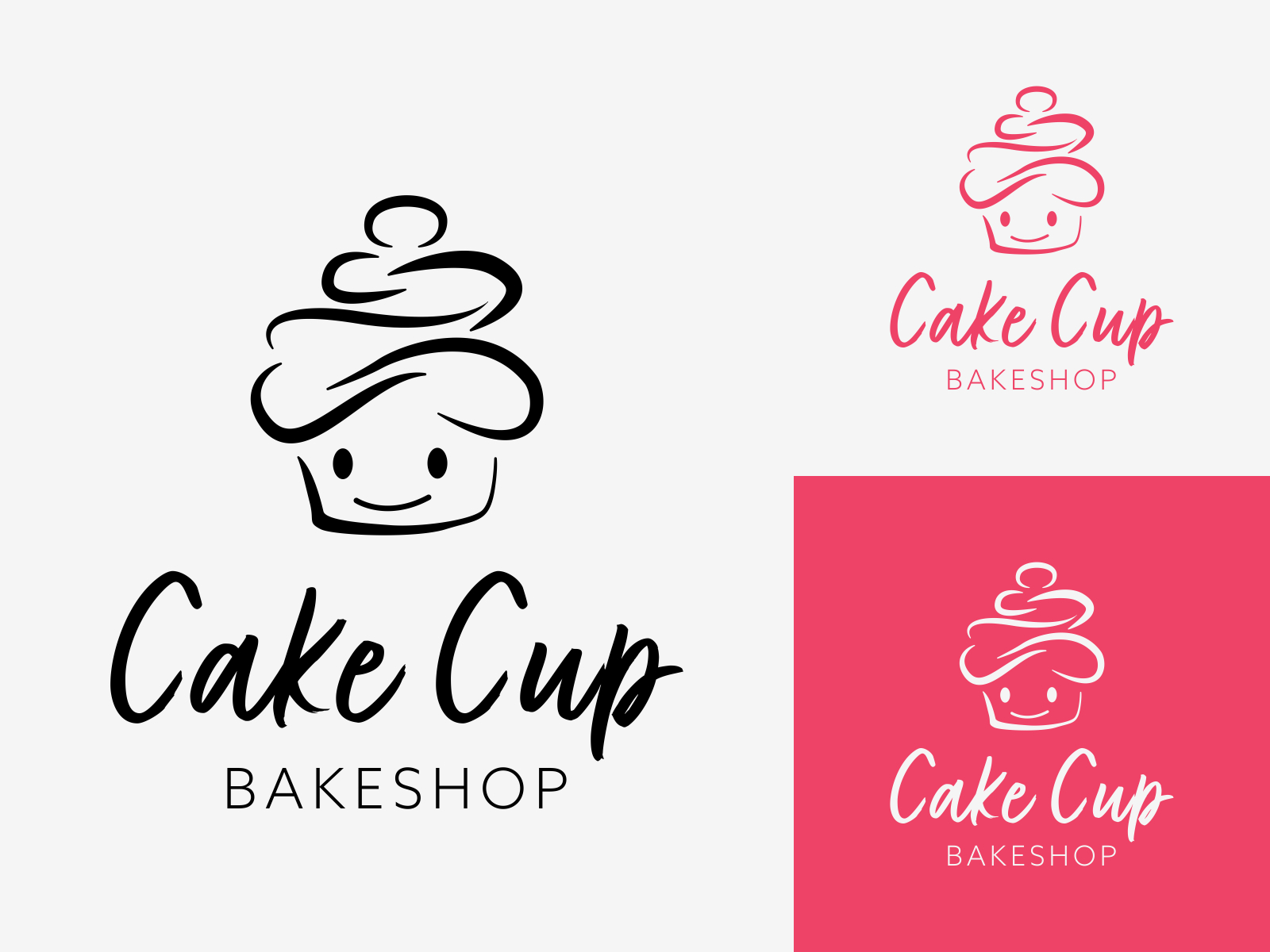 18/50 Daily Logo Challenge - Cupcake Logo by Aryne on Dribbble