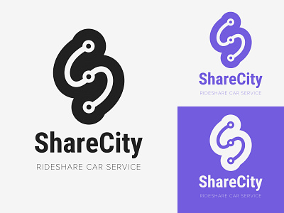 29/50 Daily Logo Challenge - RideShare Car Service