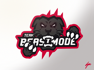 Panther Mascot Logo || "Team Beastmode" branding cougar design esports icon illustration logo mascot mascot logo team beastmode vector