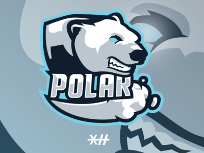 Polar Bear Mascot Logo branding logo mascot mascot logo