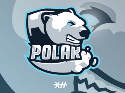 Polar Bear Mascot Logo