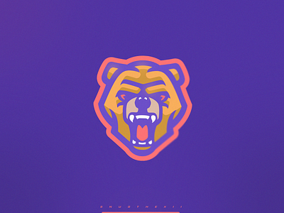 Bear Dog Mascot Logo bear beardog branding design dog esports esports mascot icon logo mascot mascot logo mascotlogo vector