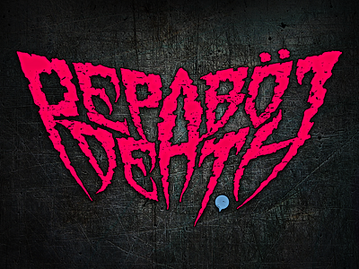 PEPABO DEATH band logo metal