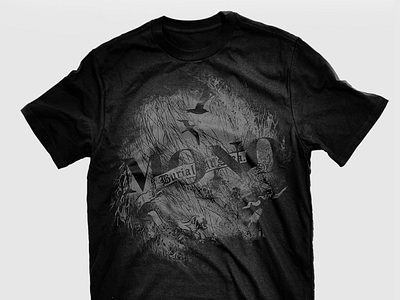 MONO - T-shirt "Burial at sea" band collage tshirt