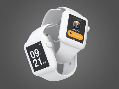 Apple Watch Screens UI apple call clay design interface message screen time ui ux watch watchface watchos