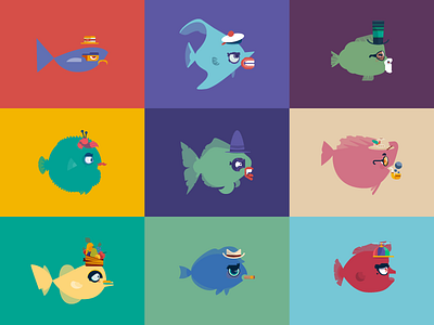 Catch Your Fish charadesign fish illustration vector
