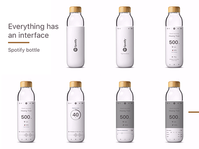 EHI Spotify bottle concept design product design ux