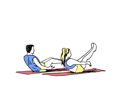 COUPLE PRACTICE YOGA