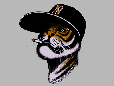 Tigris animal criminal pop smoking tiger tigris