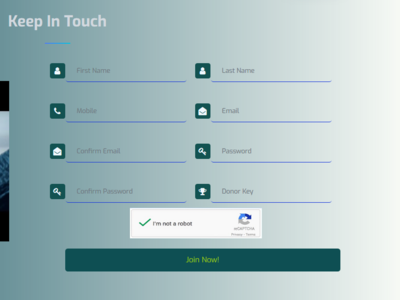 Bootstrap form design