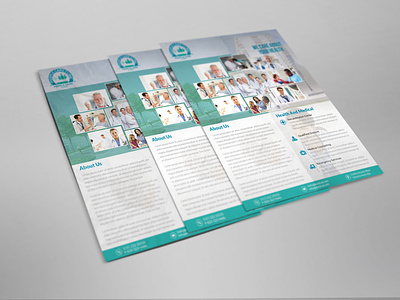 People Care Clinic Flyer-Medical Flyer flyer flyer design flyer mockup medical flyer people care clinic flyer