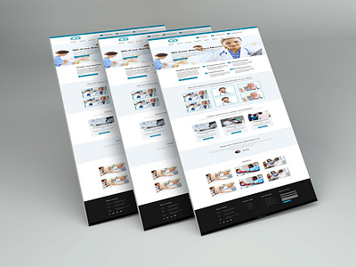 People care clinic Website-Medical website medical website ui ux design website design website mockup