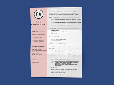 Resume/CV Design cv cv template resume resumecv design
