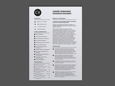 Resume/CV Design cv resume resumecv design