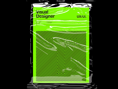 T 01. Visual Designer Poster. a3 design poster