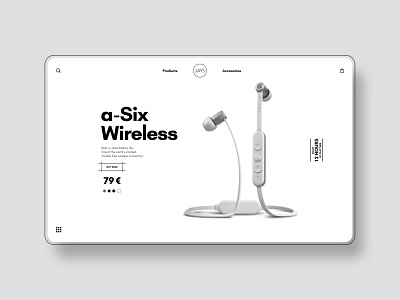 JAYS a-Six Wireless - Concept Design a six design designer diseño web site ui uidesign web web design website wireless