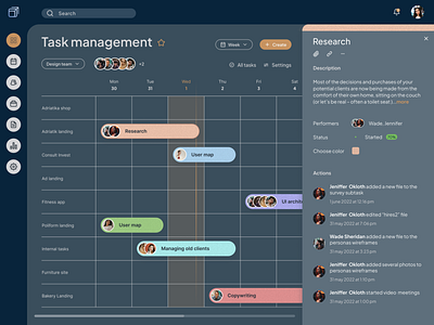 Task Manager branding dashboard desktop diagram graphic logo management manager project schedule task typography ui ux