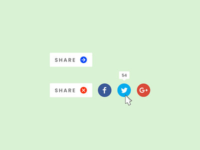 010 Social Share - DailyUI 010 daily ui challenge daily ui design challenge dailyui dailyui010 social share