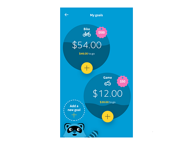 Kids financial app app children finance mobile