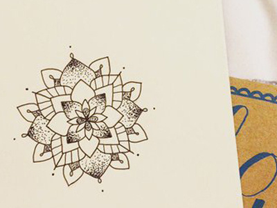 Mandala design detail dot drawing fine illustration illustrator liner mandala pattern sketch work