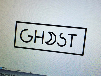 Ghost branding design identity logo perfume rebranding simple type typography vector