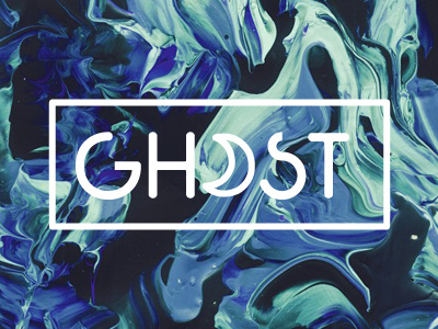 Ghost background branding design identity logo moon perfume rebranding simple type typography vector