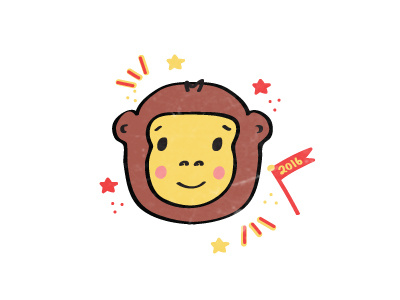 Happy Chinese New Year! character chinese design digital drawing illustration illustrator monkey new sketch vector year