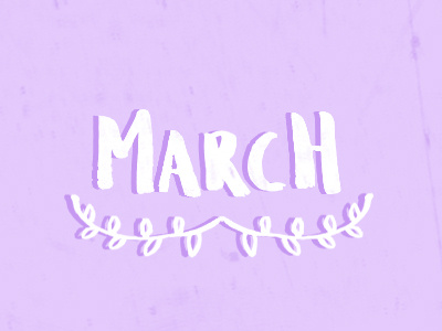 Hello March!