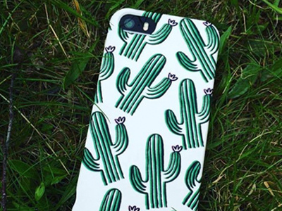 It's coming so soon! background cactus case design digital drawing illustration illustrator ink iphone pattern vector