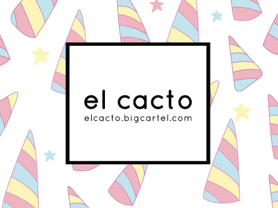 El Cacto branding design identity logo design lush pattern shop type typography unicorn vector website