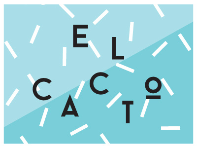 El Cacto branding design identity logo logo design pattern type typography vector website