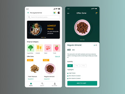 E-commerce Grocery App Store