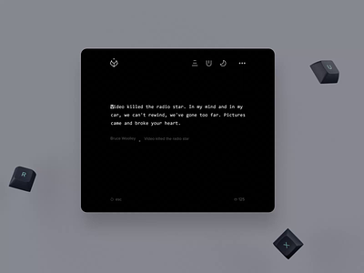 Start typing key keyboard minimal minimalist minimalist web app minimimal design modern web type typing ui ux web app web design