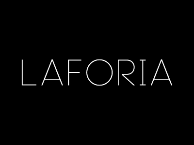 Laforia logo logodesign