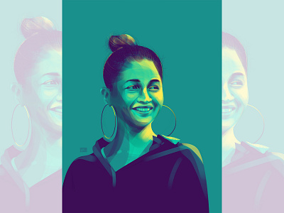 Alia Bhatt design illustration minimal