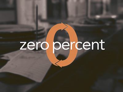 Zero Percent Identity branding identity