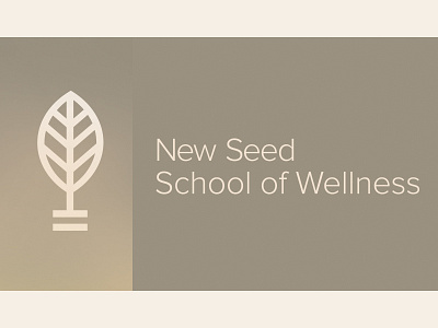 New Seed Logo branding identity logo