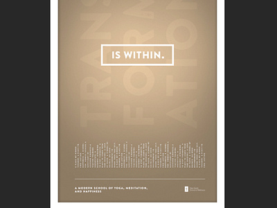 New Seed Poster - Transformation branding graphic design poster