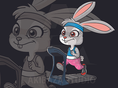 BUNNY JOGGING