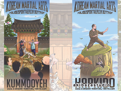 ROLL UP BANNER banner figuredrawing illustration martial art