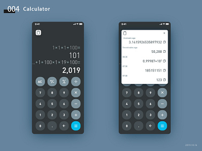 Calculator calculate design ui 应用 引导页 计算器