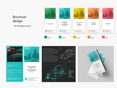 Brochure Design_heritage museum branding design graphic design visual design