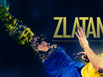 Zlatan's bicycle kick design football photoshop soccer sweden world cup zlatan zlatan ibrahimović
