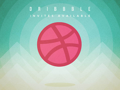 Dribbble Invite abstract design draft dribbble dribbble invite green invite texture