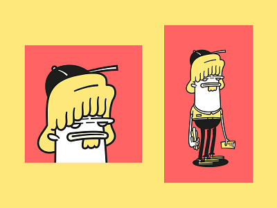 JIMBO character character design employee fast food illustration illustrator vector vector art vector design