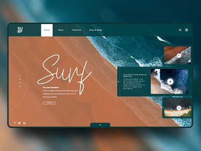 Surf app appdesign brand design graphicdesign identity design typeface ui uidesign userinterface uxdesign web webdesign website website concept