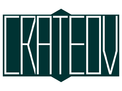 Crateov Typography crateov logo typography webiste words