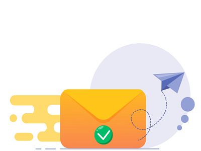 Email notification illustration